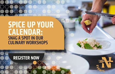 Spice Up Your Calendar - Snag a Spot in a NICHE Culinary Workshop