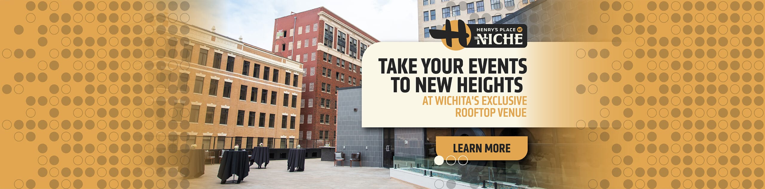 Take Your Events to New Heights - Henry's Place Event Venue at NICHE