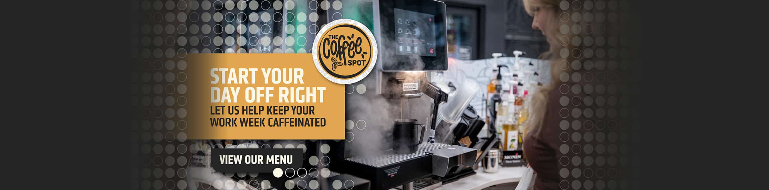 Let us help keep your work week caffeinated - The Coffee Spot at NICHE