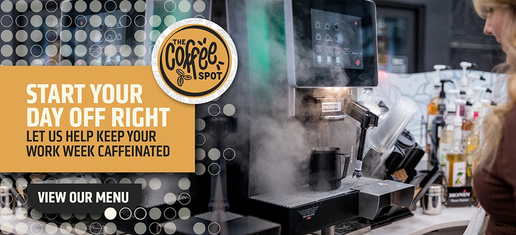 Let us help keep your work week caffeinated - The Coffee Spot at NICHE