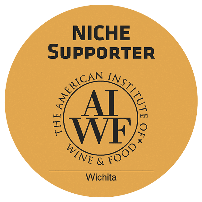 NICHE-AIWF-Wichita-Chapter-Donor-Badge-2 American Institute of Wine and Food, Wichita Chapter, Inc. - NICHE Supporter